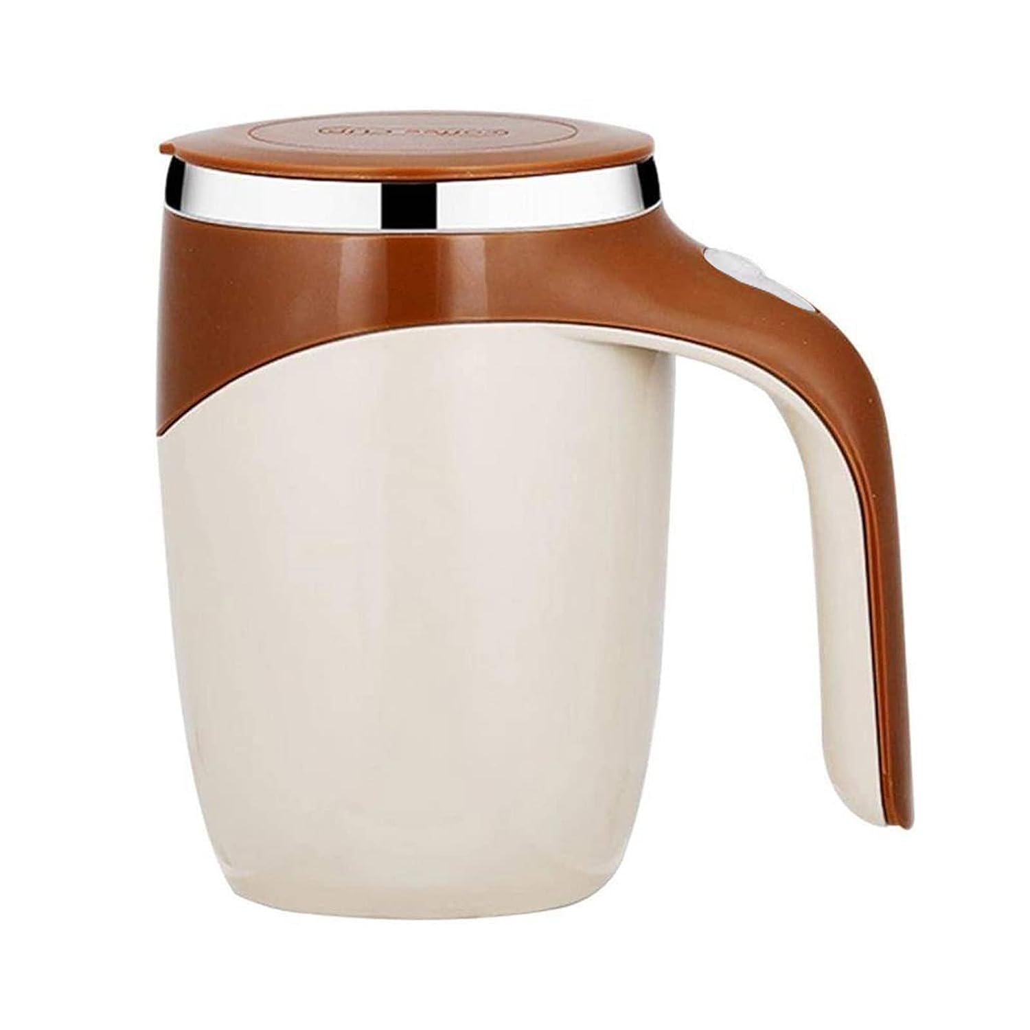 Automatic Magnetic Stirring Coffee Mug - Self-Mixing Stainless Steel Tumbler