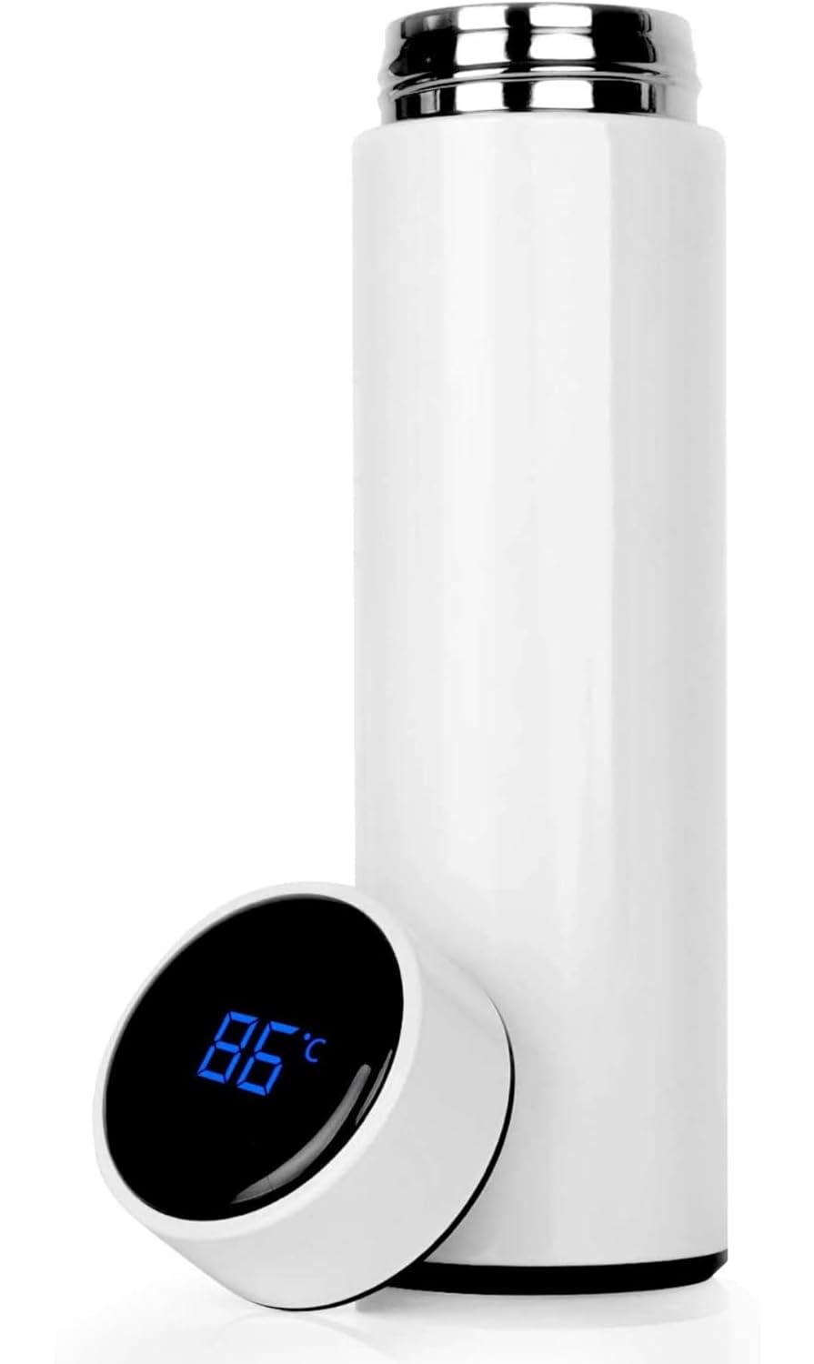 LCD Display Stainless Steel Thermos - Smart Temperature Indicator | Office, Home, Gym, Travel
