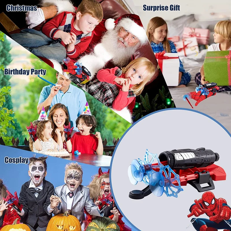 Spider Web Launcher Toy（Become A Superhero)