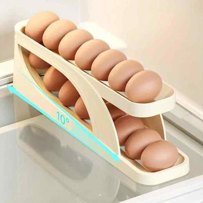 Automatically Rolling Egg Dispenser