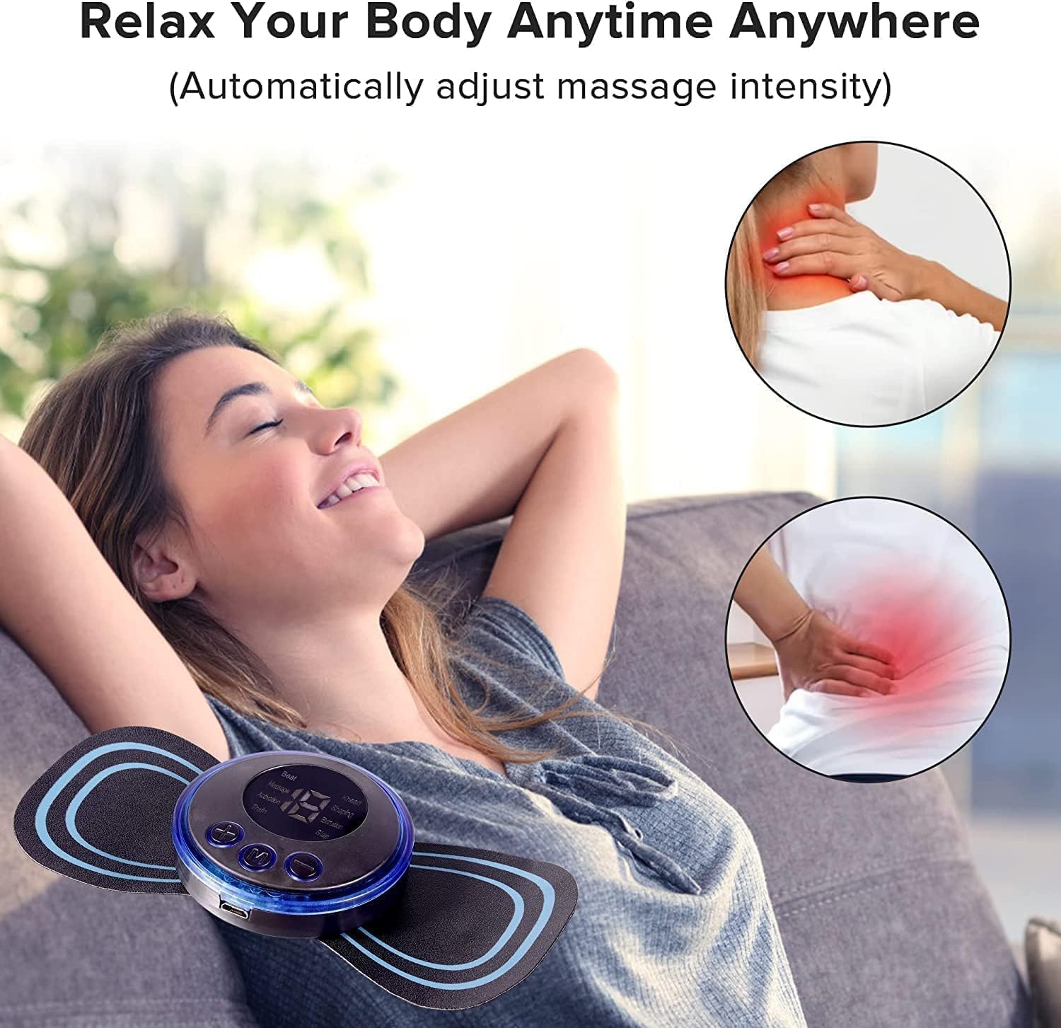 Revitalize Your Body with our Electric Foot and Body Massager Combo – The Ultimate Portable Pain Relief Solution!