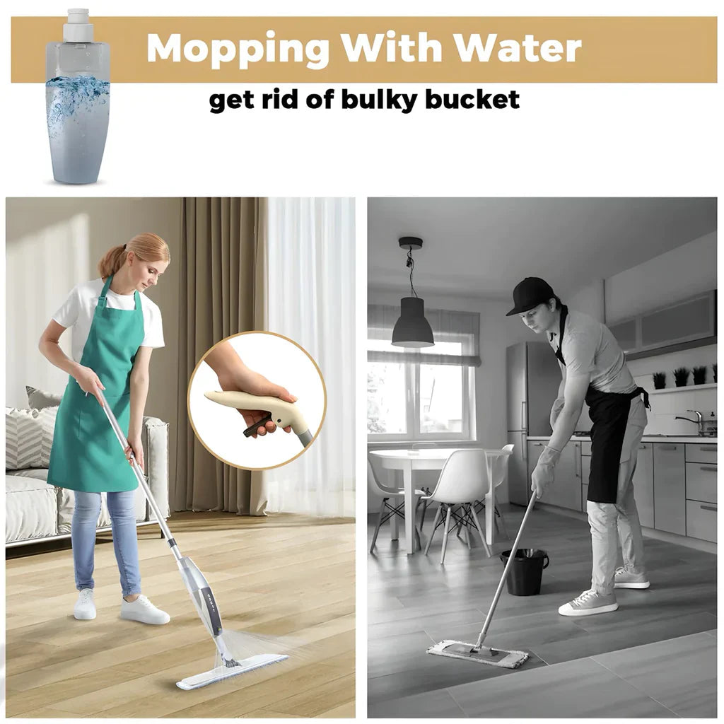 360Clean™️ Floor Cleaning Spray Mop with Cleaning Pad